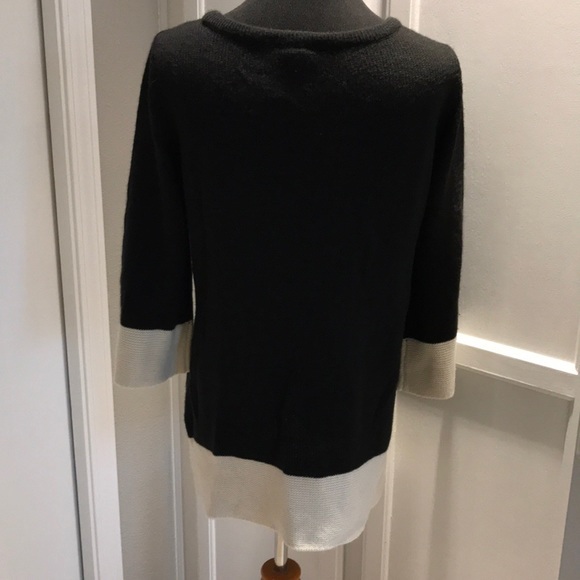 H&M black and cream sweater - Picture 5 of 8